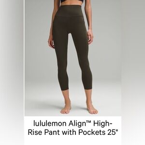 lululemon Align™ High-Rise Pant with Pockets 25"